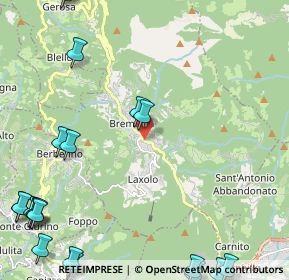 Mappa Via Guglielmo Marconi, 24012 Val Brembilla BG, Italia (3.4885)