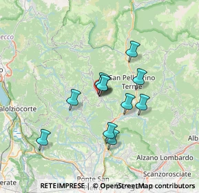 Mappa Via Guglielmo Marconi, 24012 Val Brembilla BG, Italia (5.30273)