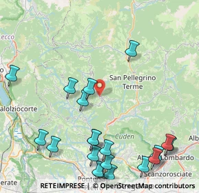 Mappa 24012 Val Brembilla BG, Italia (10.8885)