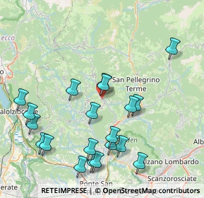 Mappa 24012 Val Brembilla BG, Italia (8.8735)