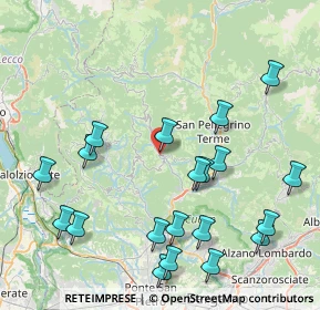 Mappa Via Carminati G., 24012 Val Brembilla BG, Italia (9.5145)
