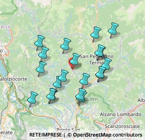 Mappa 24012 Val Brembilla BG, Italia (6.719)