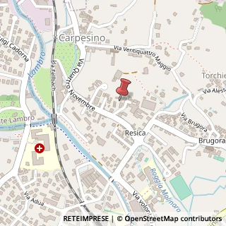 Mappa Via G. Rossini, 13, 22036 Fagagna, Udine (Friuli-Venezia Giulia)