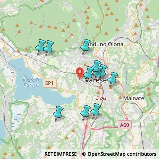 Mappa Via Ciro Menotti, 21100 Varese VA, Italia (3.26727)