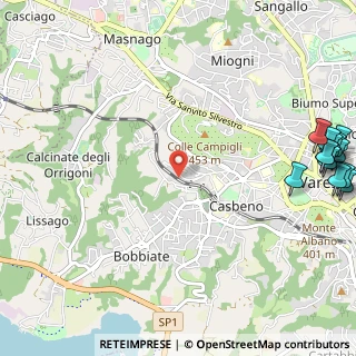 Mappa Via Ciro Menotti, 21100 Varese VA, Italia (1.76923)