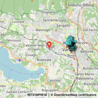 Mappa Via Ciro Menotti, 21100 Varese VA, Italia (1.77895)