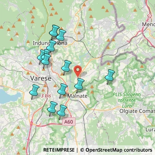 Mappa Via Varese, 21050 Cantello VA, Italia (4.00929)