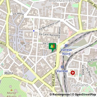 Mappa Via Vincenzo Dandolo, 17, 21100 Varese, Varese (Lombardia)