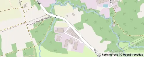 Mappa Travedona-Monate