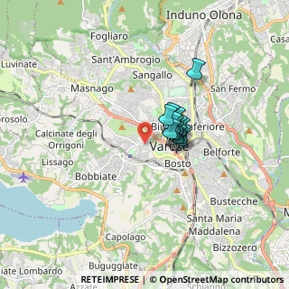 Mappa Viale Monte Rosa, 21100 Varese VA, Italia (0.90462)