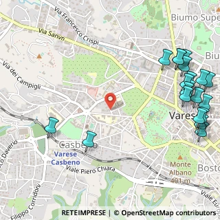 Mappa Viale Monte Rosa, 21100 Varese VA, Italia (0.771)