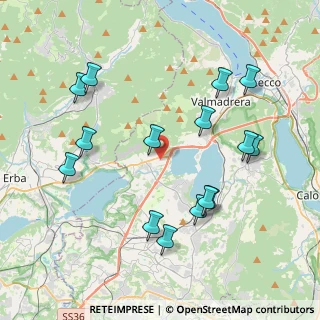 Mappa Via Donatori di Sangue, 23867 Suello LC, Italia (4.244)