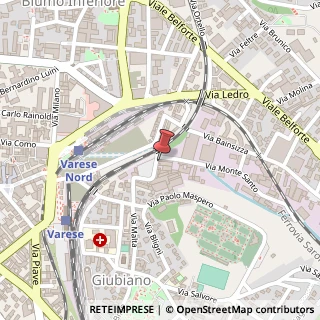 Mappa Via Cimone, 16, 21100 Varese, Varese (Lombardia)