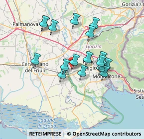 Mappa Via XXV Aprile, 34070 Turriaco GO, Italia (6.20118)