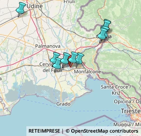 Mappa Via XXV Aprile, 34070 Turriaco GO, Italia (11.93909)