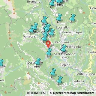 Mappa Via Sant’Omobono, 24038 Sant'Omobono Terme BG, Italia (2.357)