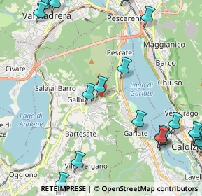 Mappa Via Antonio Gramsci, 23851 Galbiate LC, Italia (3.048)
