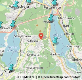 Mappa Via Antonio Gramsci, 23851 Galbiate LC, Italia (3.39727)