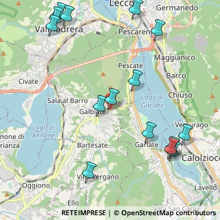 Mappa Via Lecco, 23851 Galbiate LC, Italia (2.70467)