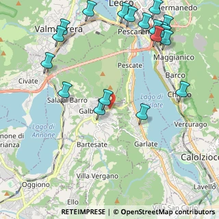 Mappa Via Lecco, 23851 Galbiate LC, Italia (2.75421)