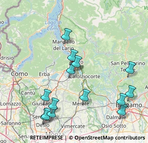 Mappa Via Olmo, 23851 Galbiate LC, Italia (17.7)