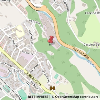 Mappa Via Peschiera, 20, 21100 Varese, Varese (Lombardia)