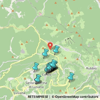 Mappa Via Bocchetta, 36062 Lusiana Conco VI, Italia (2.006)