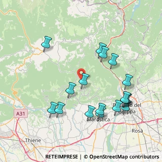 Mappa Via Bocchetta, 36062 Conco VI, Italia (8.43941)