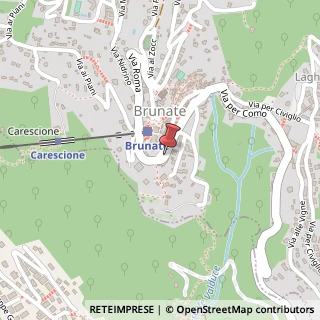Mappa Via Alessandro Volta,  62, 22030 Brunate, Como (Lombardia)