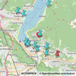 Mappa Via Alessandro Volta, 22034 Brunate CO, Italia (2.09583)