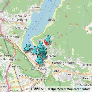 Mappa Via Alessandro Volta, 22034 Brunate CO, Italia (1.32643)