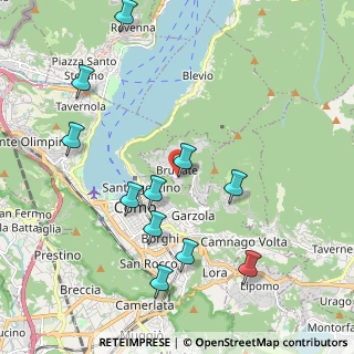 Mappa Via Alessandro Volta, 22034 Brunate CO, Italia (2.16)