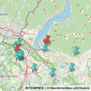 Mappa Via Alessandro Volta, 22034 Brunate CO, Italia (5.05154)