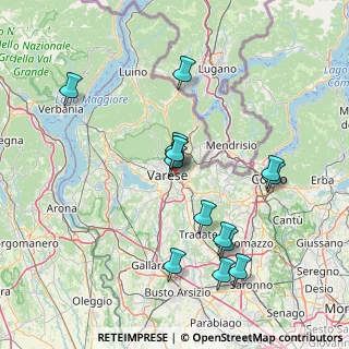 Mappa Via Podgora, 21100 Varese VA, Italia (14.56357)