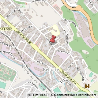 Mappa Via Brunico, 88, 21100 Varese, Varese (Lombardia)