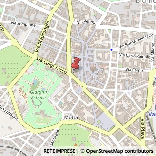 Mappa Via Walter Marcobi, 8, 21100 Varese, Varese (Lombardia)