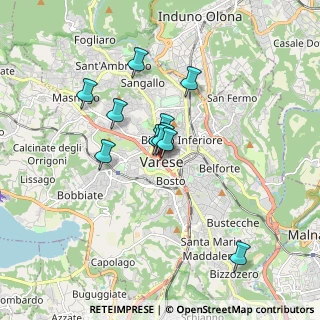 Mappa Via Gian Domenico Romagnosi, 21100 Varese VA, Italia (1.28909)