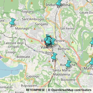 Mappa Piazza del Podestà, 21100 Varese VA, Italia (1.65462)