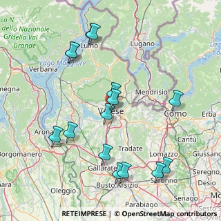Mappa Piazza del Podestà, 21100 Varese VA, Italia (17.43)