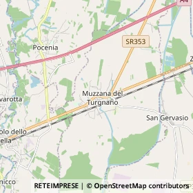 Mappa Muzzana del Turgnano