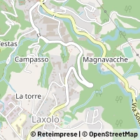 Mapa Val Brembilla