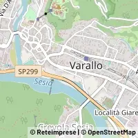 Kaart Varallo