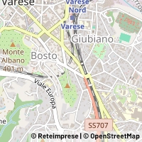 Map Varese