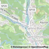 Map Sant'Omobono Terme