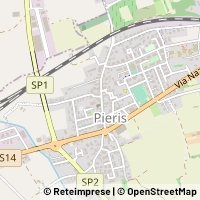 Peta San Canzian d'Isonzo