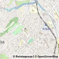 Map Erba