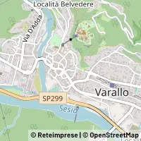 Mapa Varallo