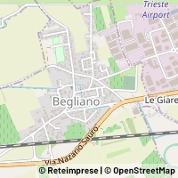 Térkép San Canzian d'Isonzo