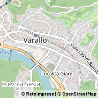 Karte Varallo