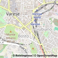 Mapa Varese
